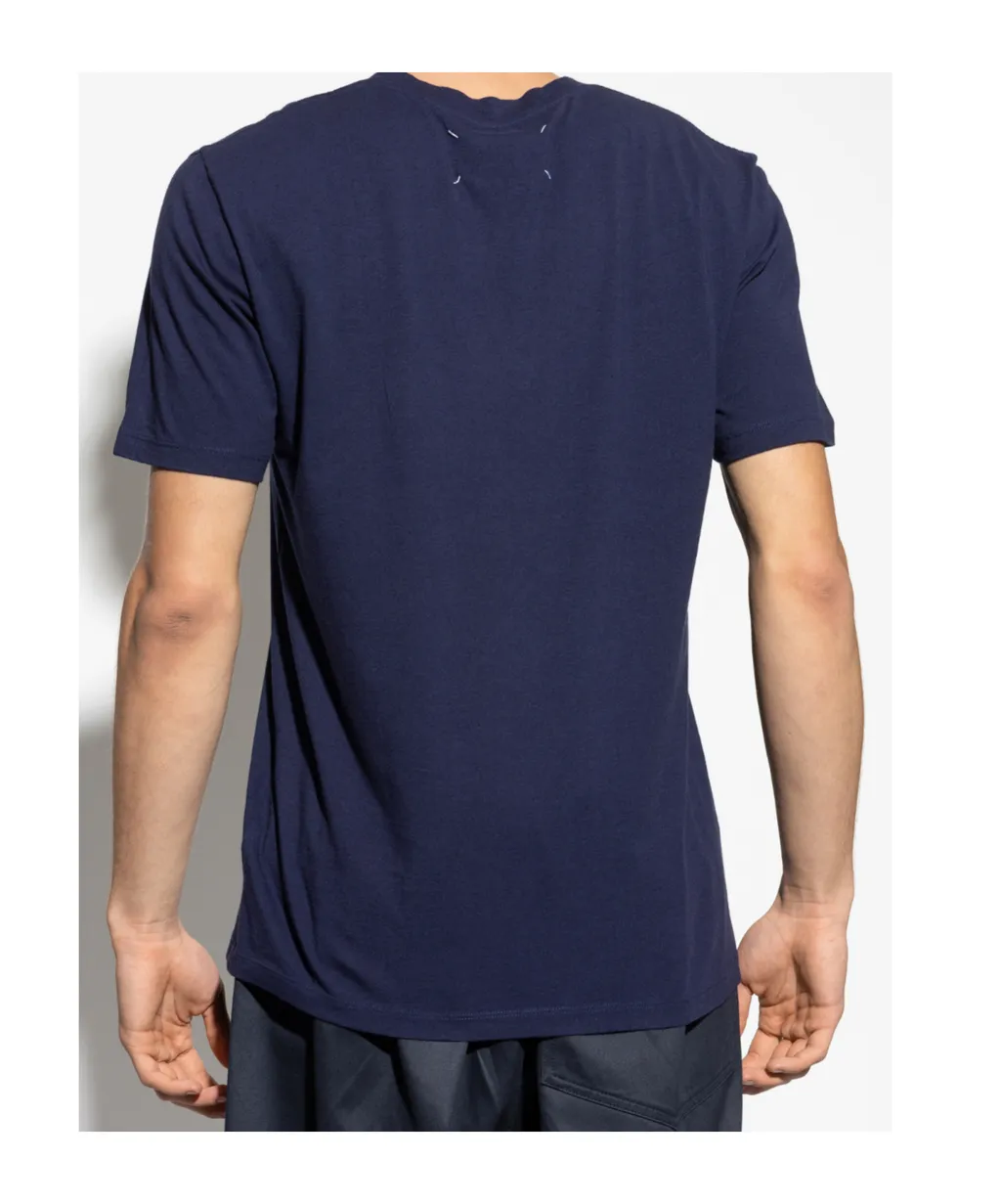Four-Stitch Crew-Neck T-Shirt