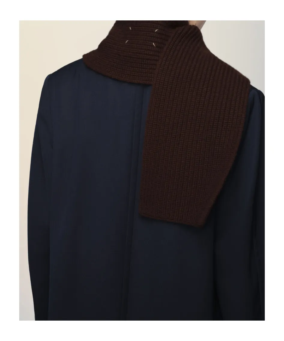Ribbed Cashmere Scarf