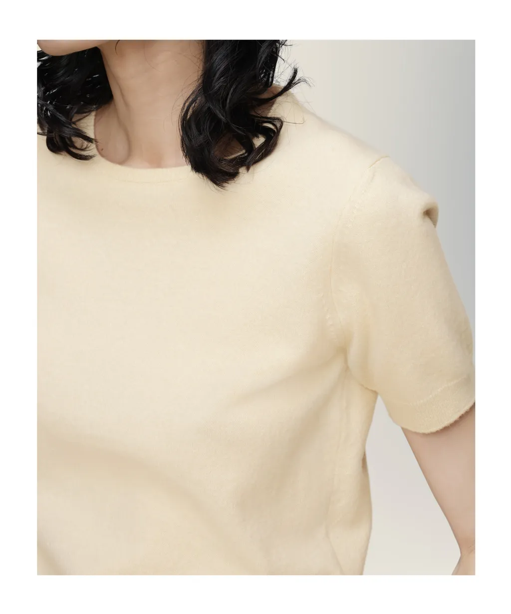 Crewneck Knit Top
