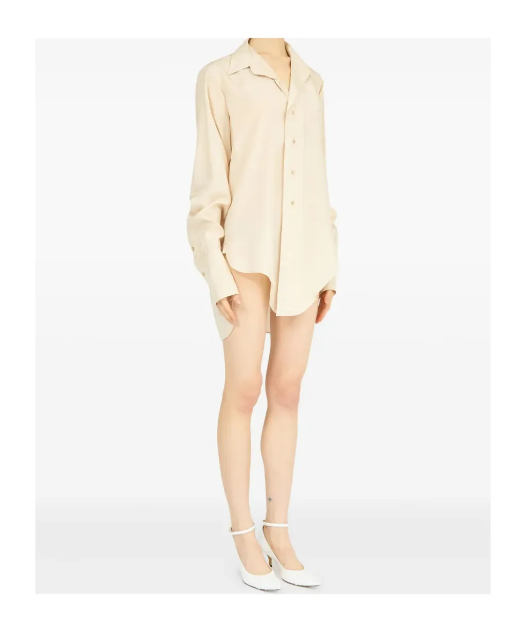 Dropped Hem Shirt