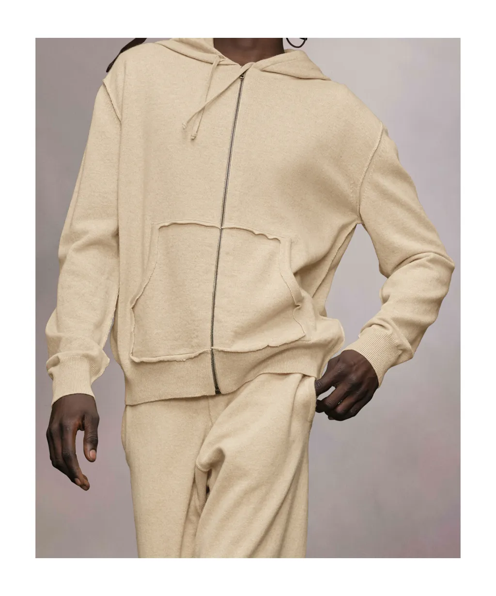 DÉCortiqué Cashmere Knit Hoodie