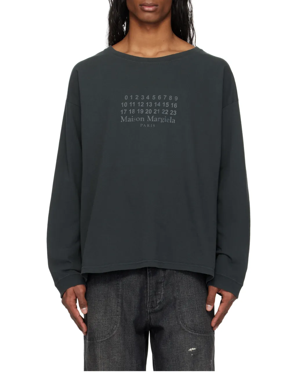 T-Shirt / Washed Black