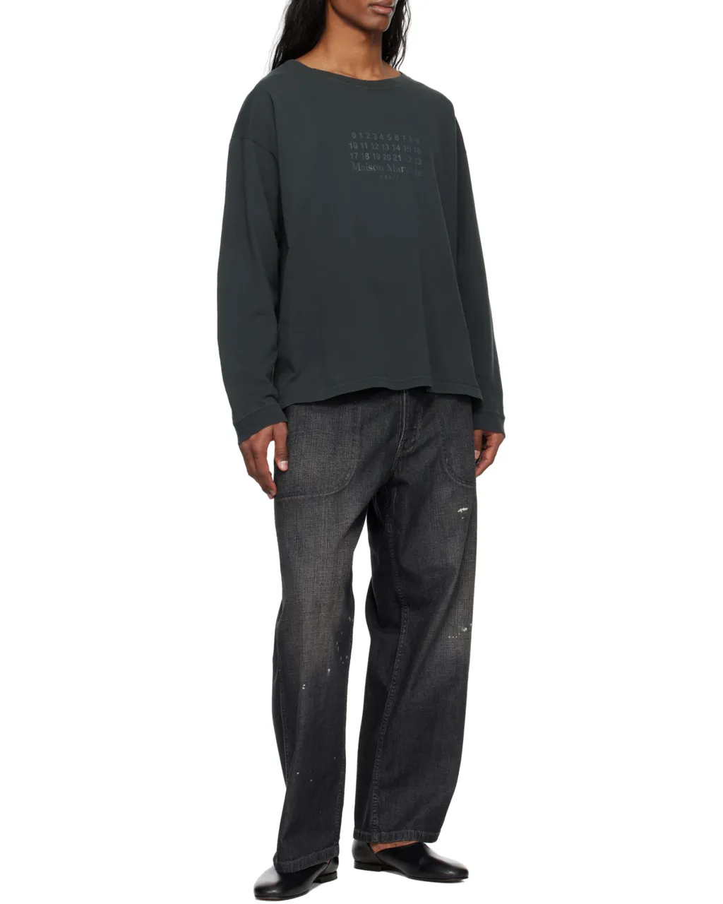 T-Shirt / Washed Black
