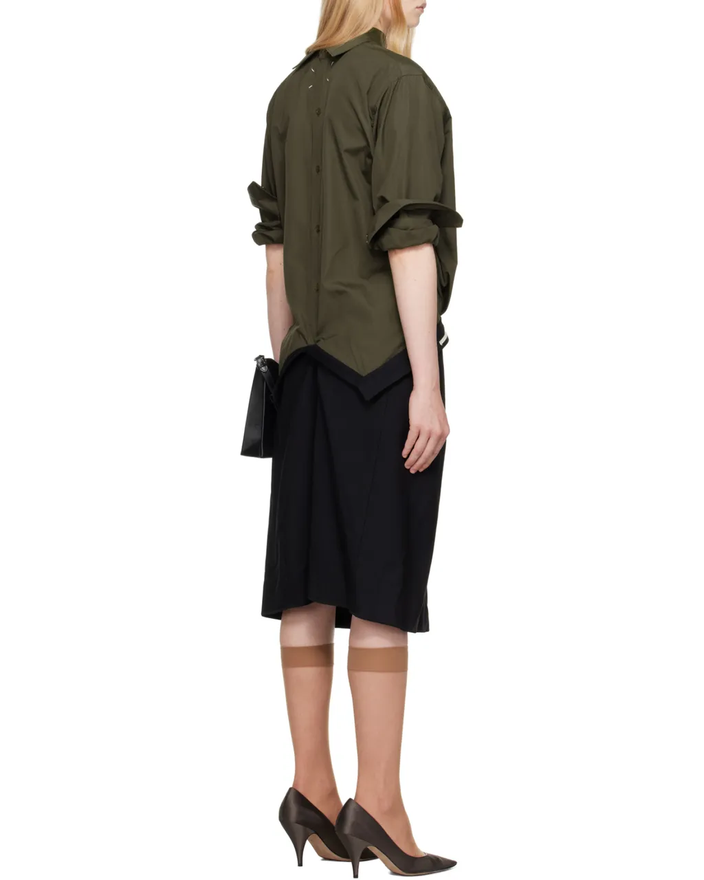 Reversed Shirtdress
