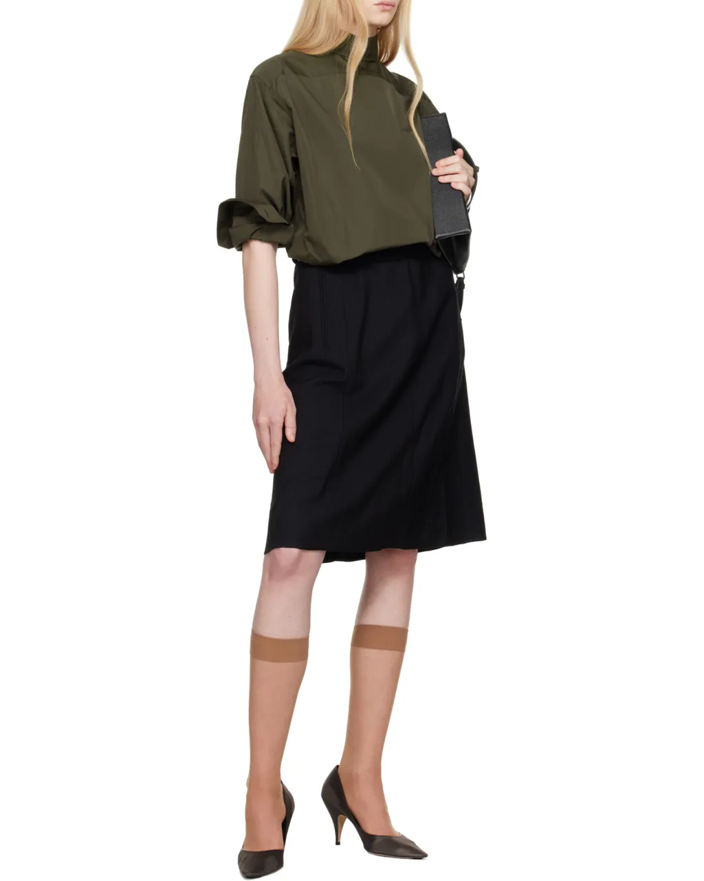 Reversed Shirtdress