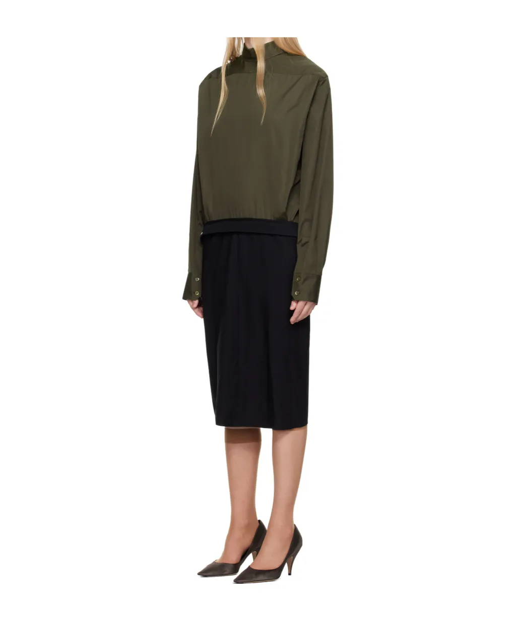 Reversed Shirtdress