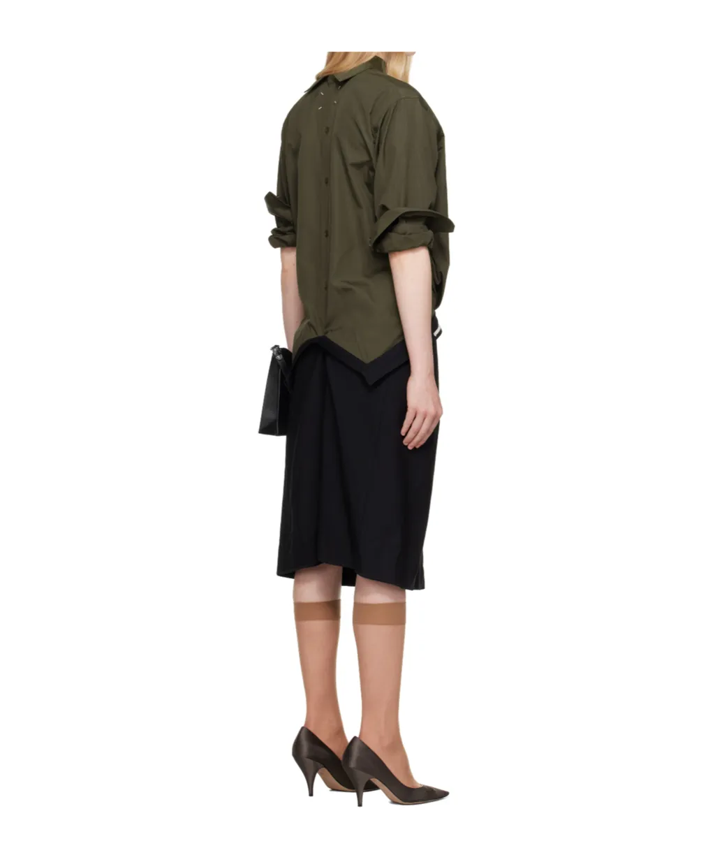 Reversed Shirtdress