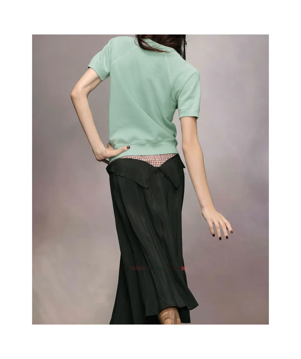 Short Sleeve Sweatshirt