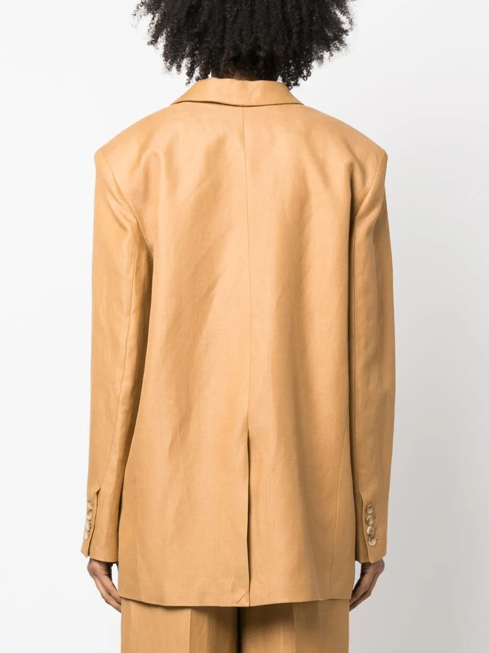 Single-Breasted Long-Sleeved Blazer