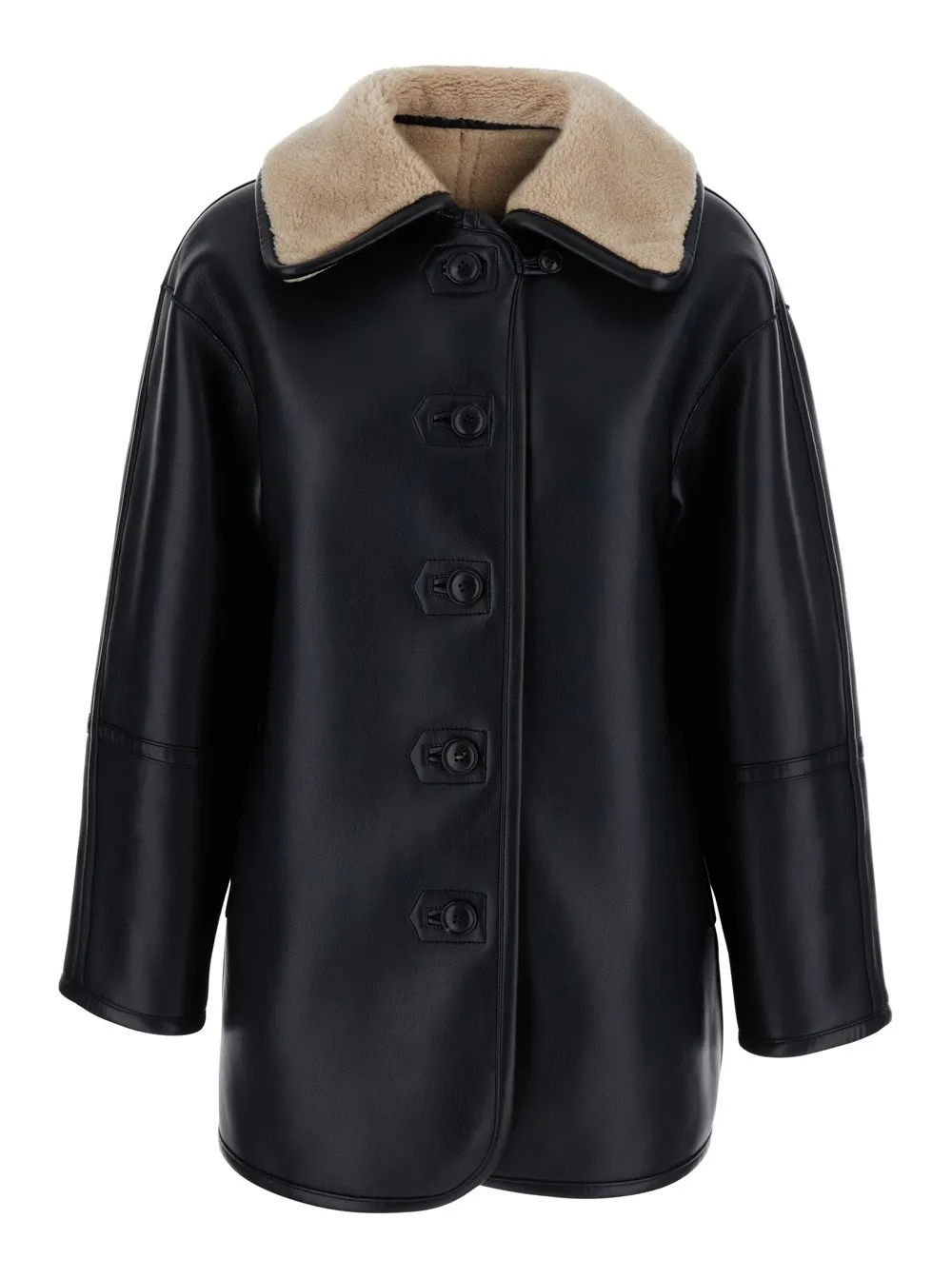 Reversible Faux Fur Coat