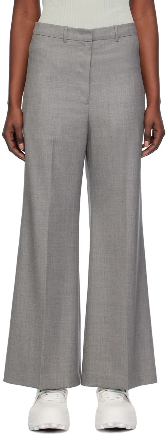 Wide-Leg Casual Pants