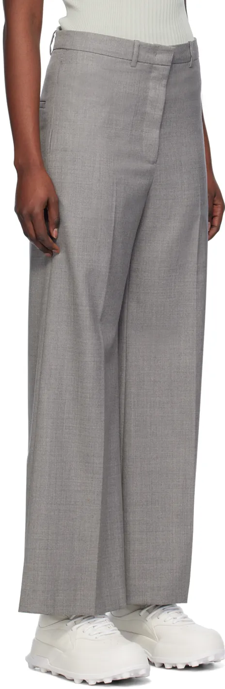 Wide-Leg Casual Pants