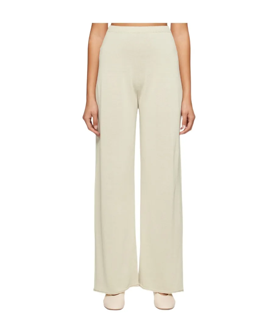 See-Through Knitted Casual Pants