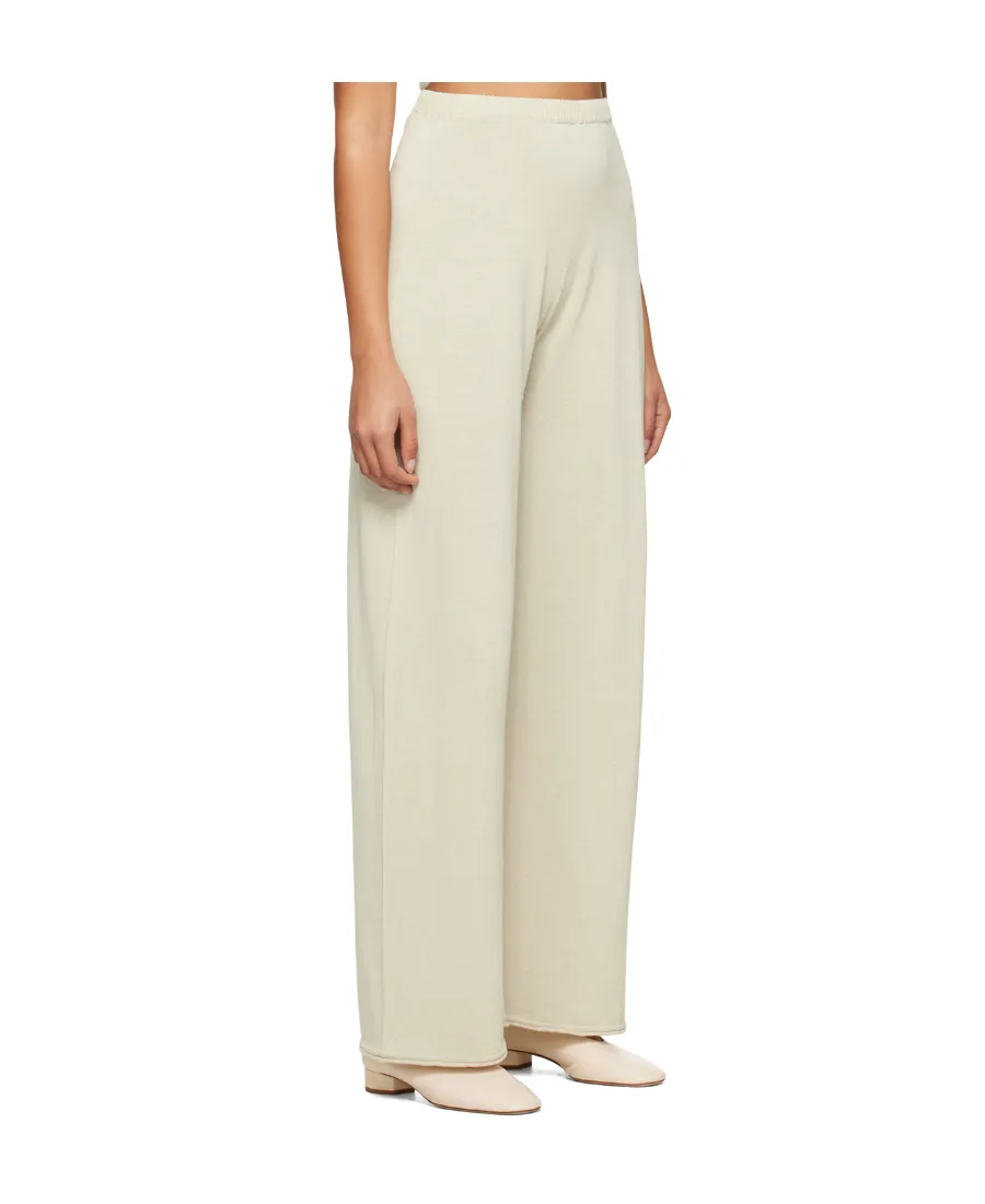 See-Through Knitted Casual Pants