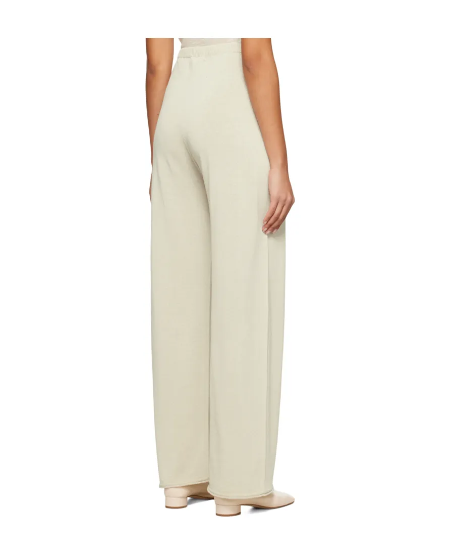 See-Through Knitted Casual Pants