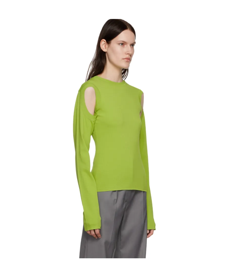 Cut-Out Detail Knitted Jumper