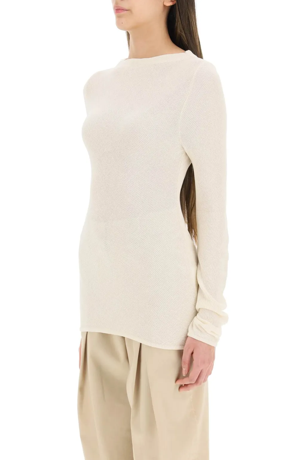 Logo Close-Knit Pullover