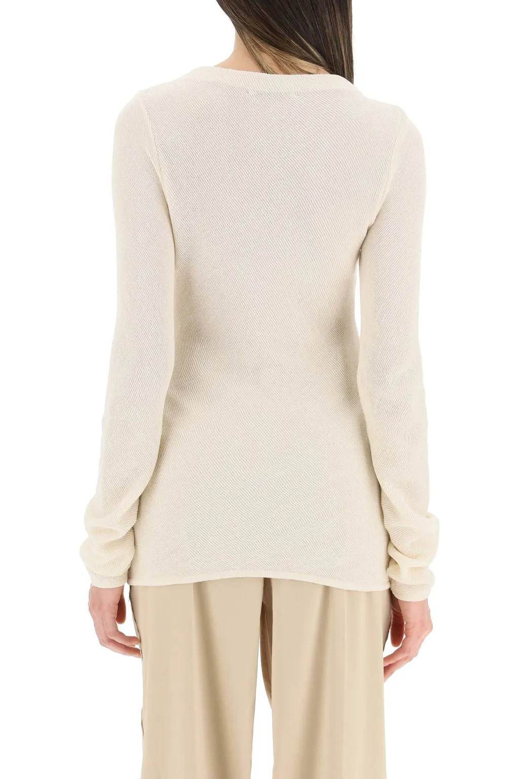 Logo Close-Knit Pullover