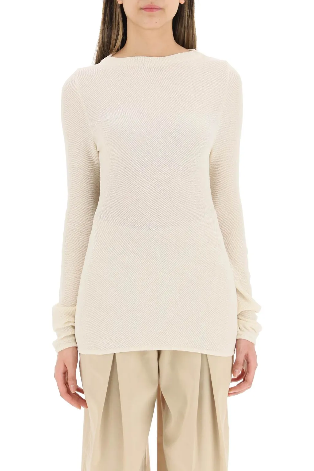Logo Close-Knit Pullover