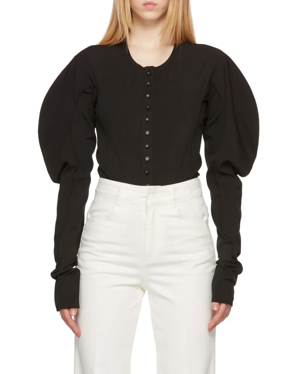 Long-Sleeved Jumpsuit