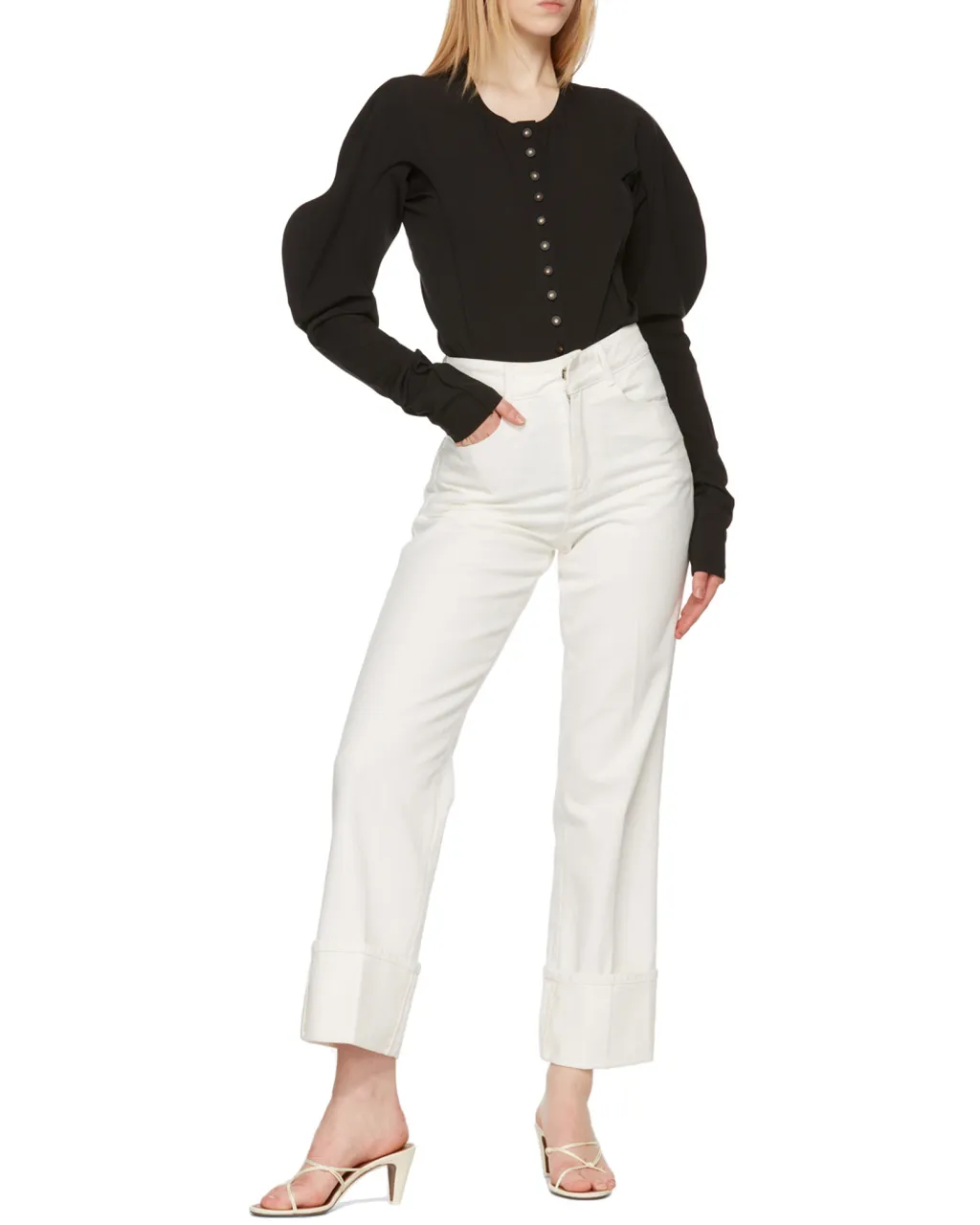 Long-Sleeved Jumpsuit