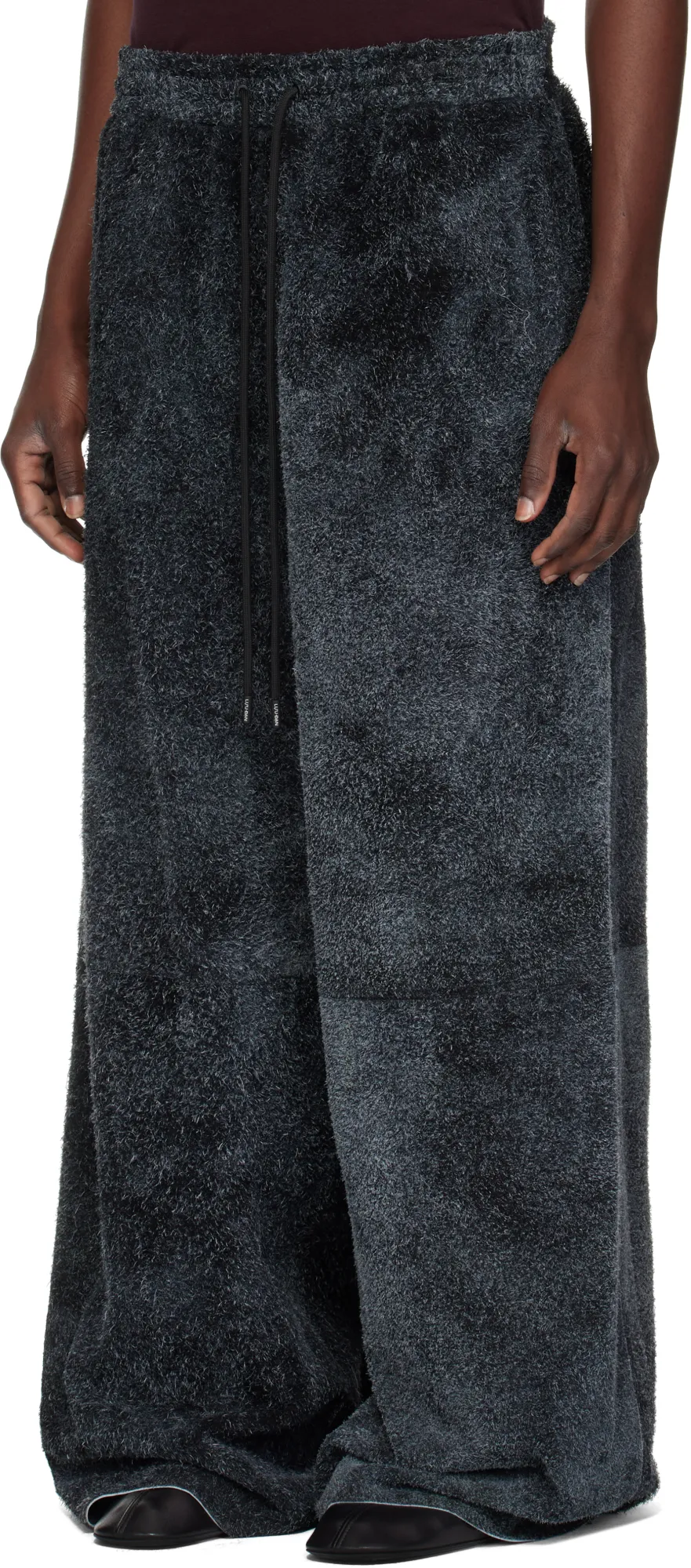 Raw-Cut Suede Bontans Trousers