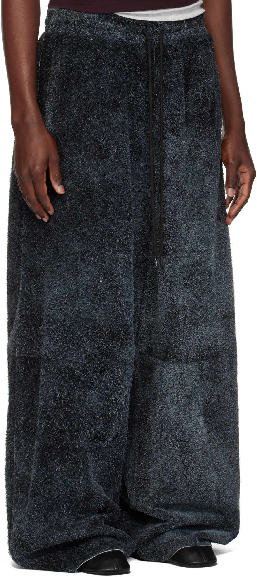 Raw-Cut Suede Bontans Trousers