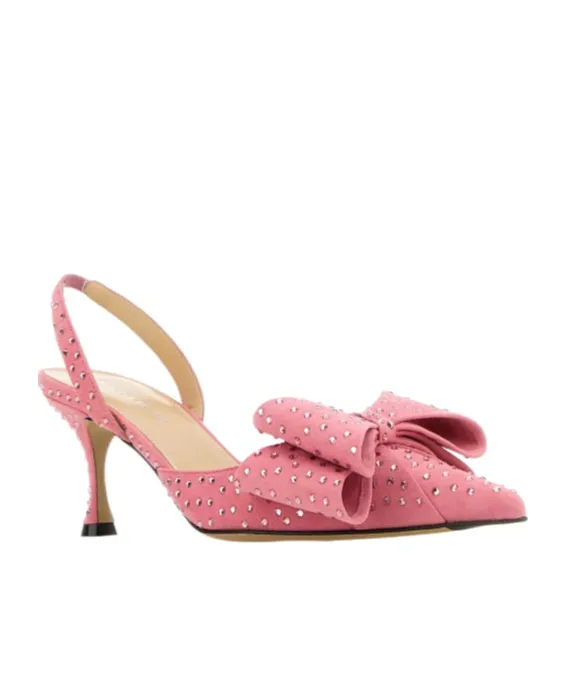 Bow Slingback Pumps
