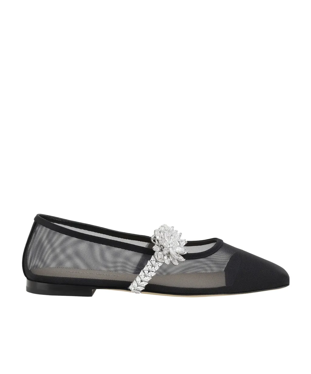 Lotus Flower Ballet Flats