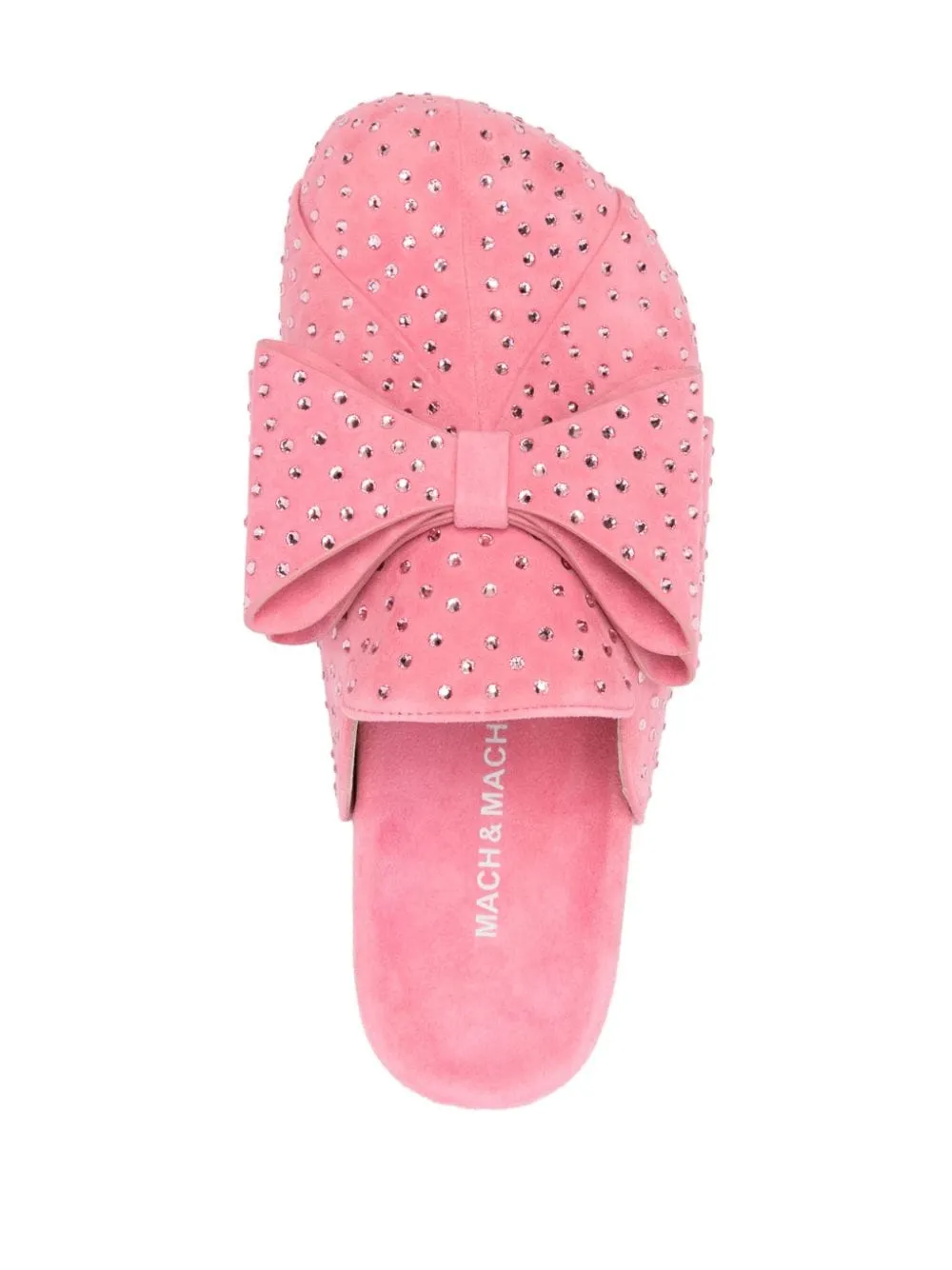 Bow-Decorated Muller Shoes