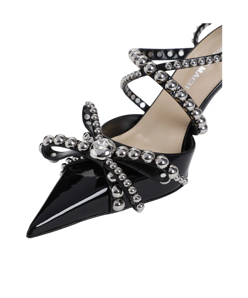Bow Detail High-Heeled Sandals