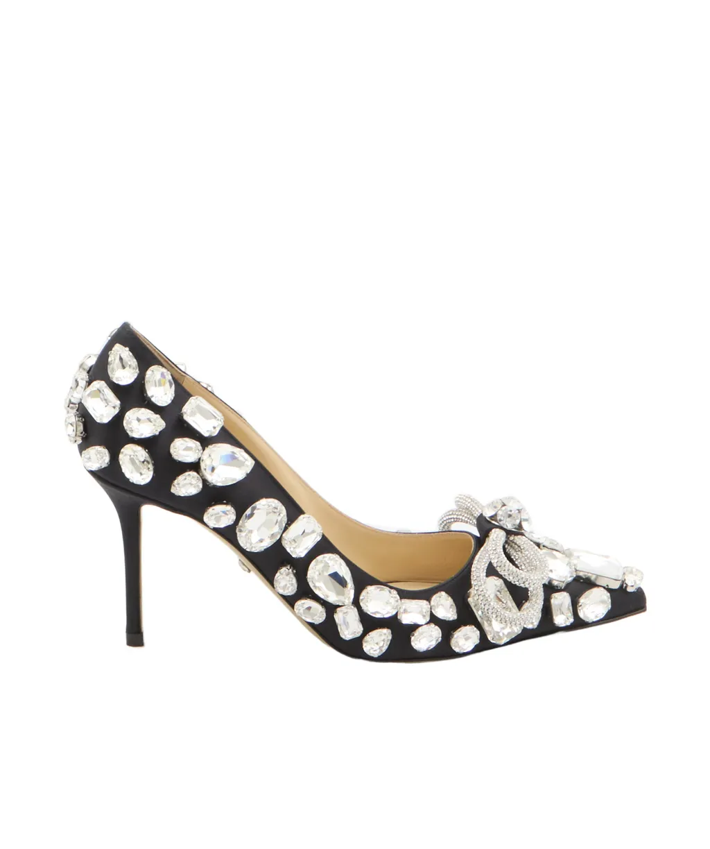 Embellished Pointed Toe Pumps