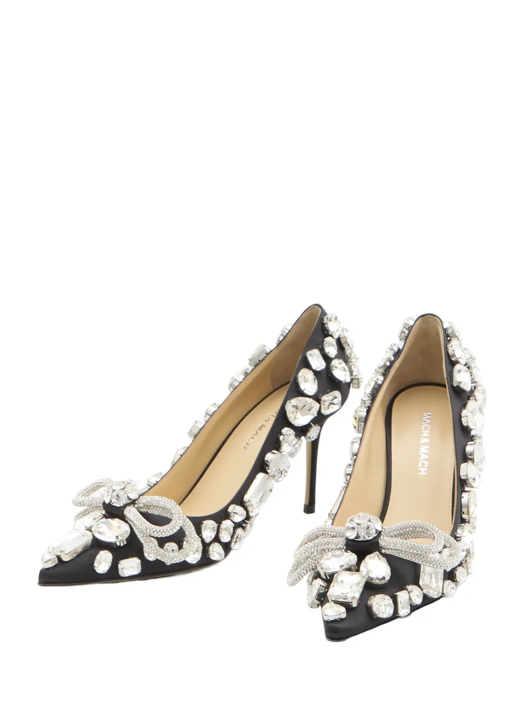 Embellished Pointed Toe Pumps