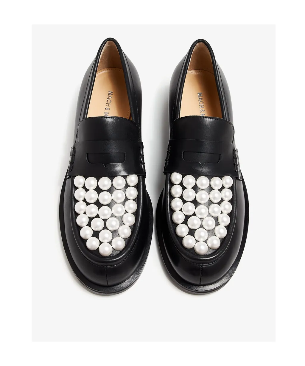 Round Head Loafer Shoes