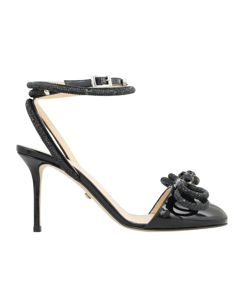 Round-Headed High-Heeled Sandals
