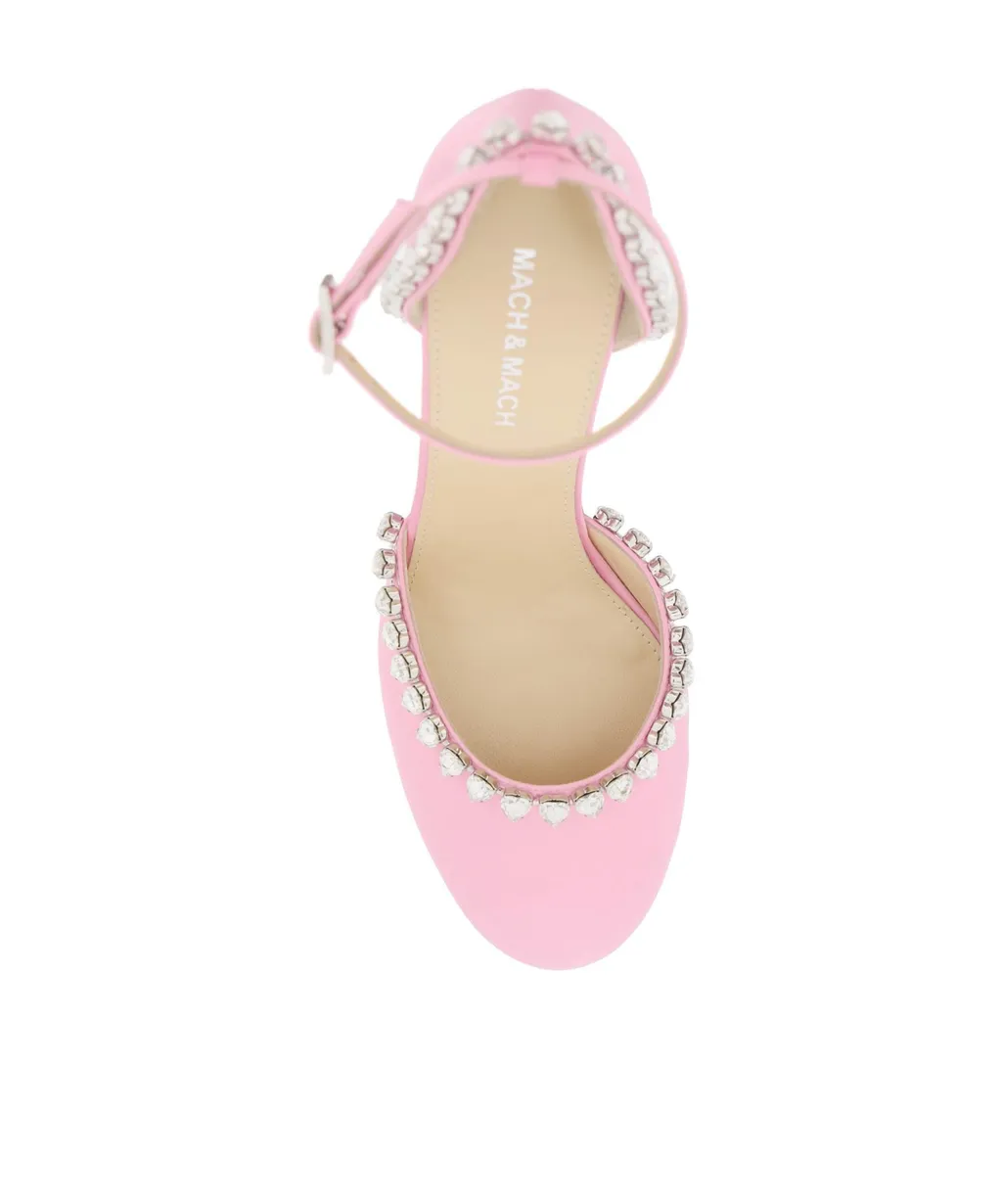 Crystal Decorated High Heels