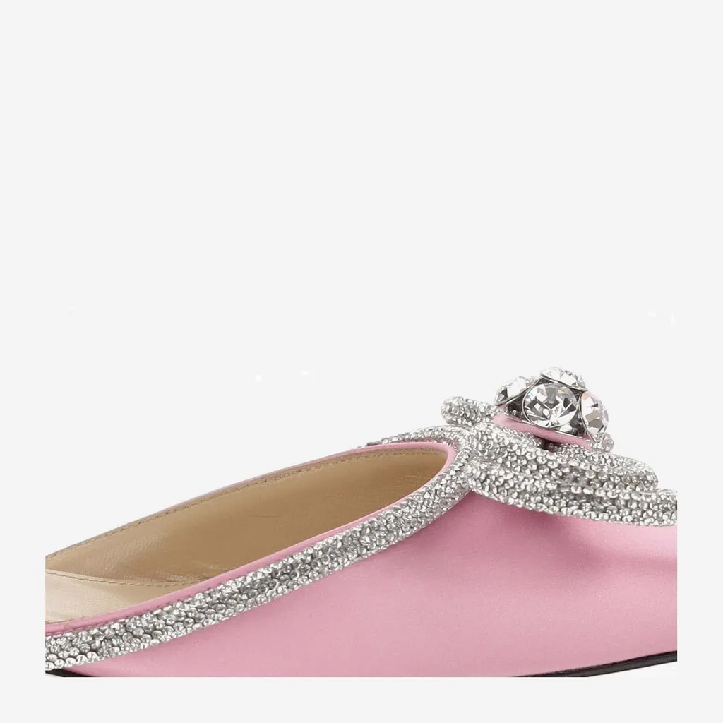 Pointed Bow Flat Shoes