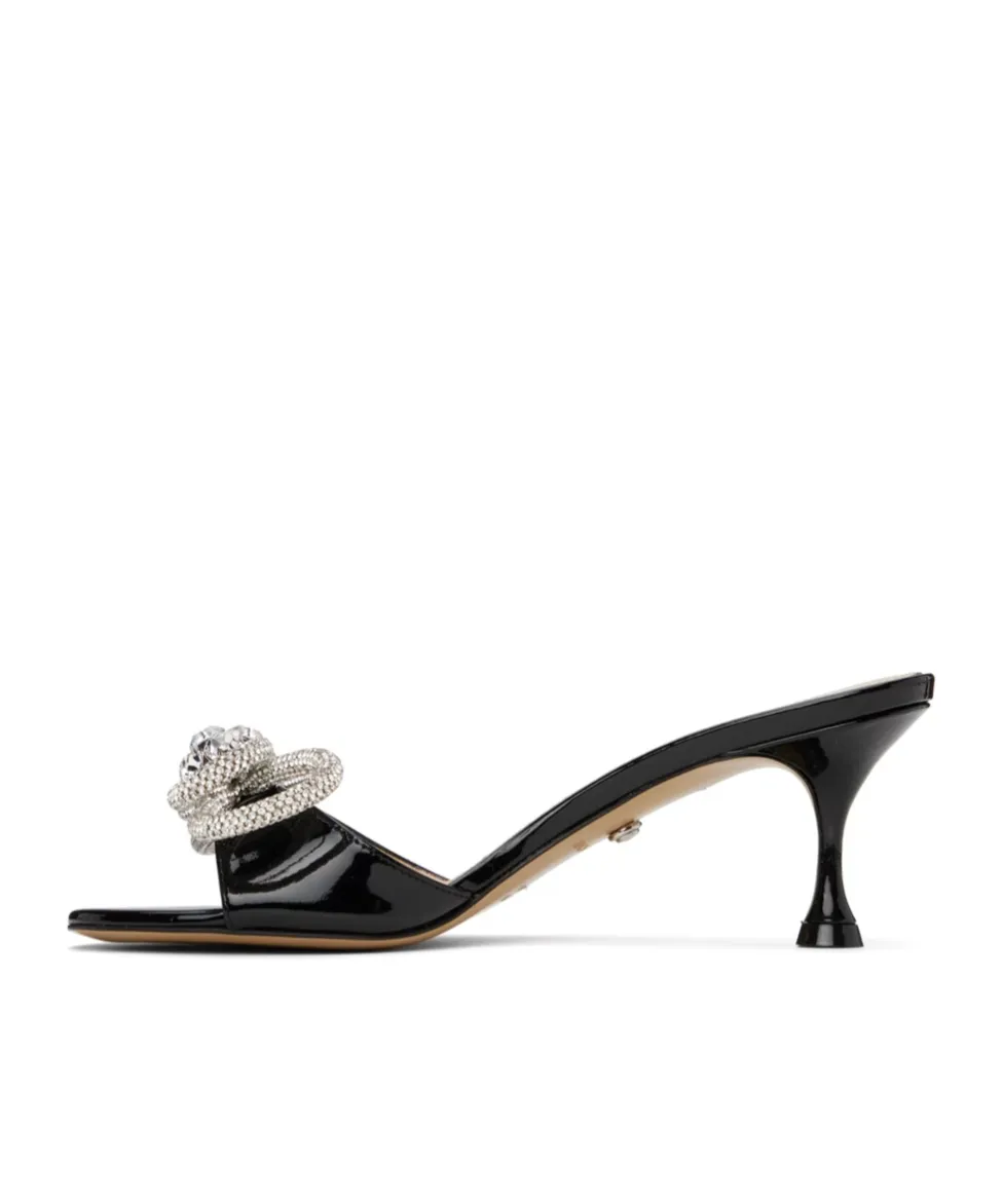 Embellished Bow Sandals