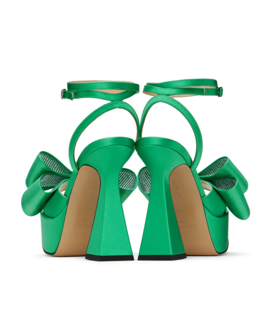 Platform High-Heeled Sandals