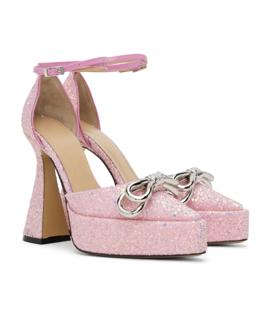 Double Bow High Heels