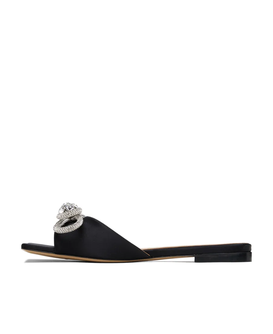 Double Bow Flat Mules