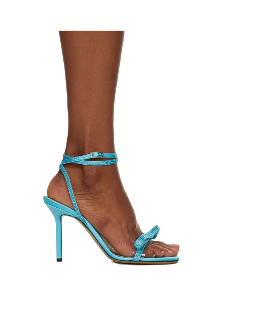Logo High-Heeled Sandals
