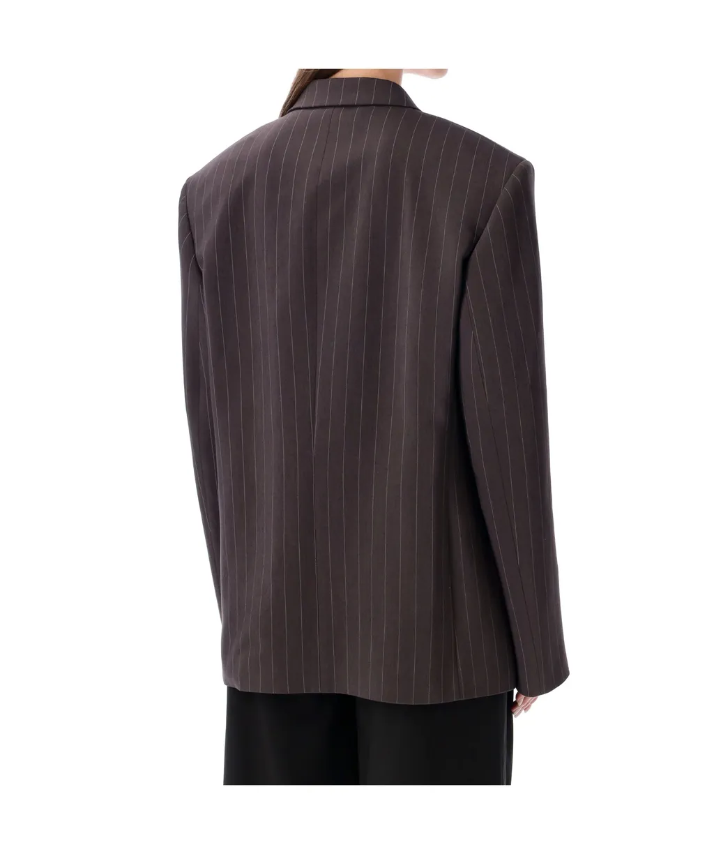 Long-Sleeved Suit Jacket