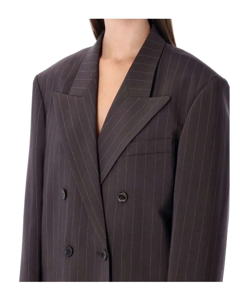 Long-Sleeved Suit Jacket