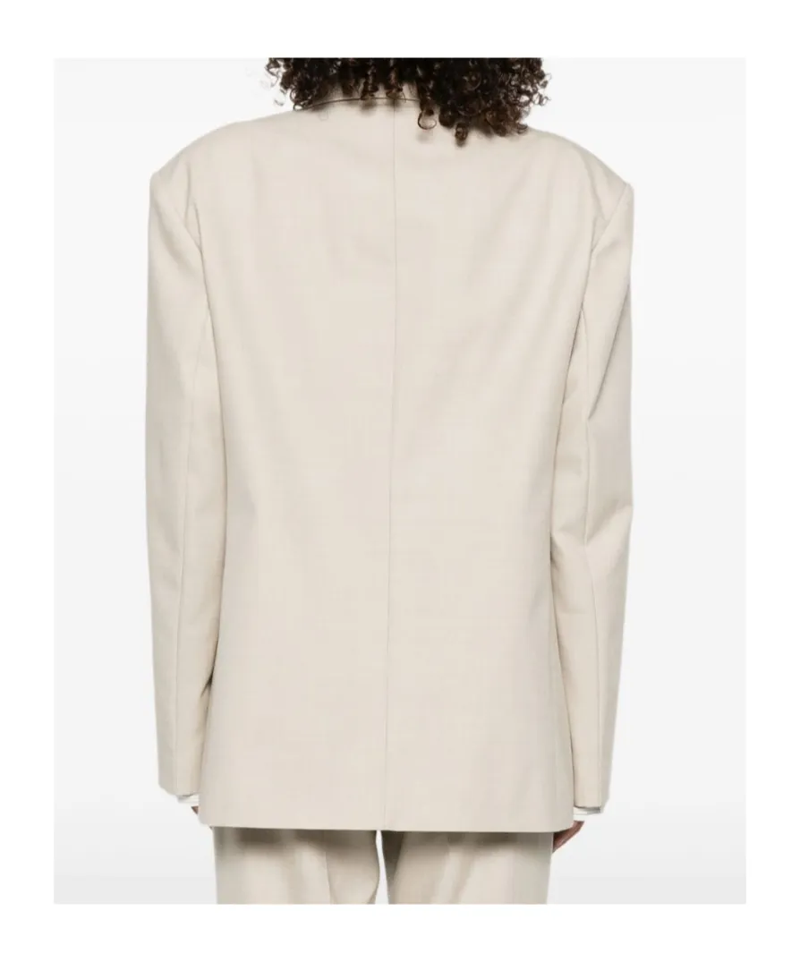 Long-Sleeved Suit Jacket