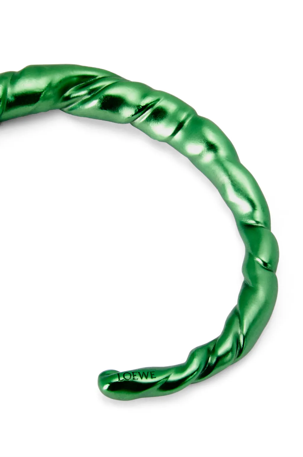 Thin Nappa Twist Cuff