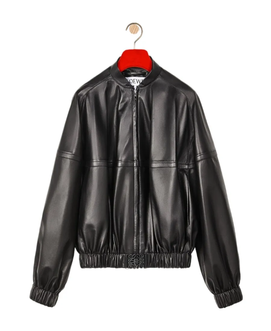 Bomber Jacket In Nappa