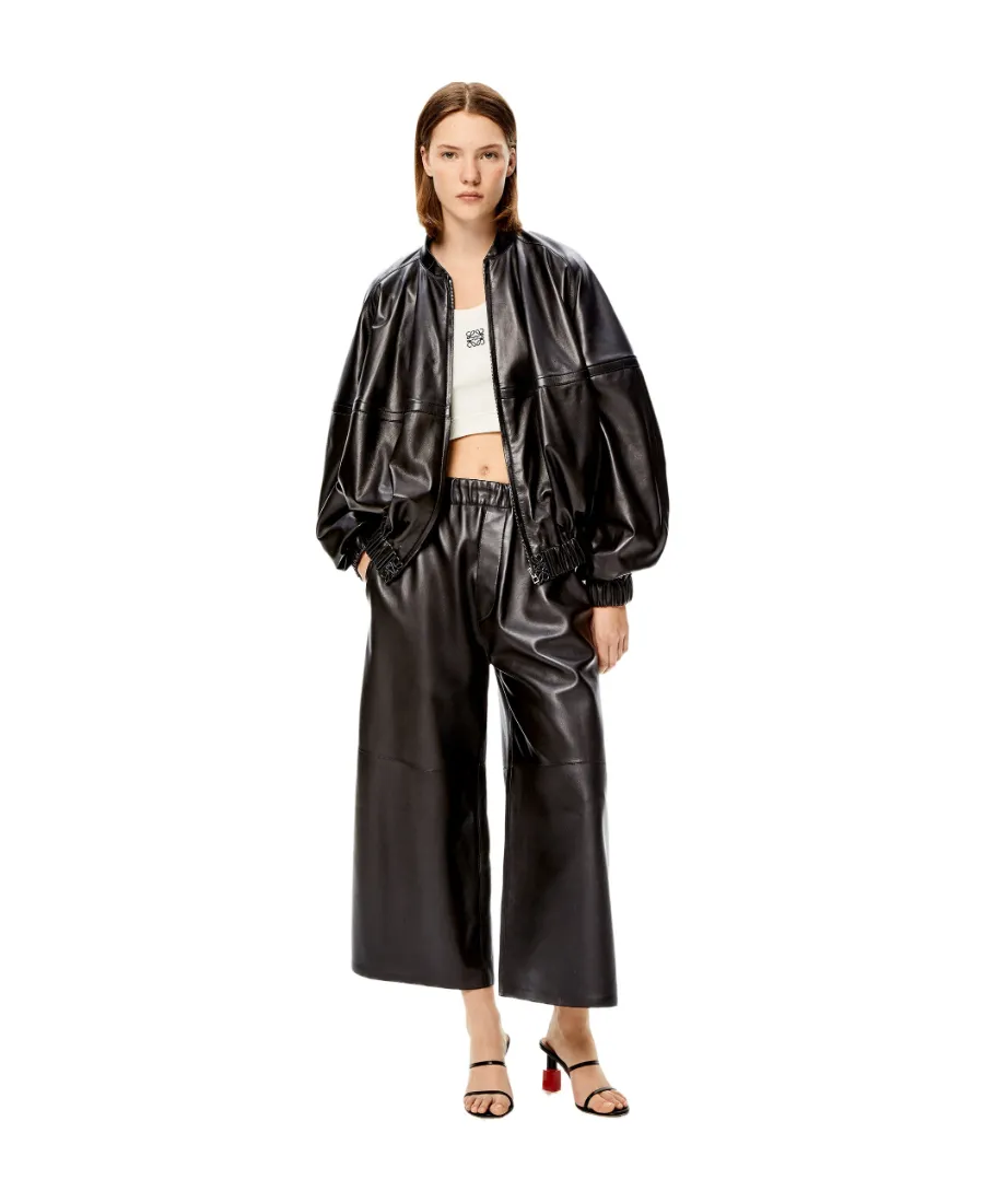 Bomber Jacket In Nappa