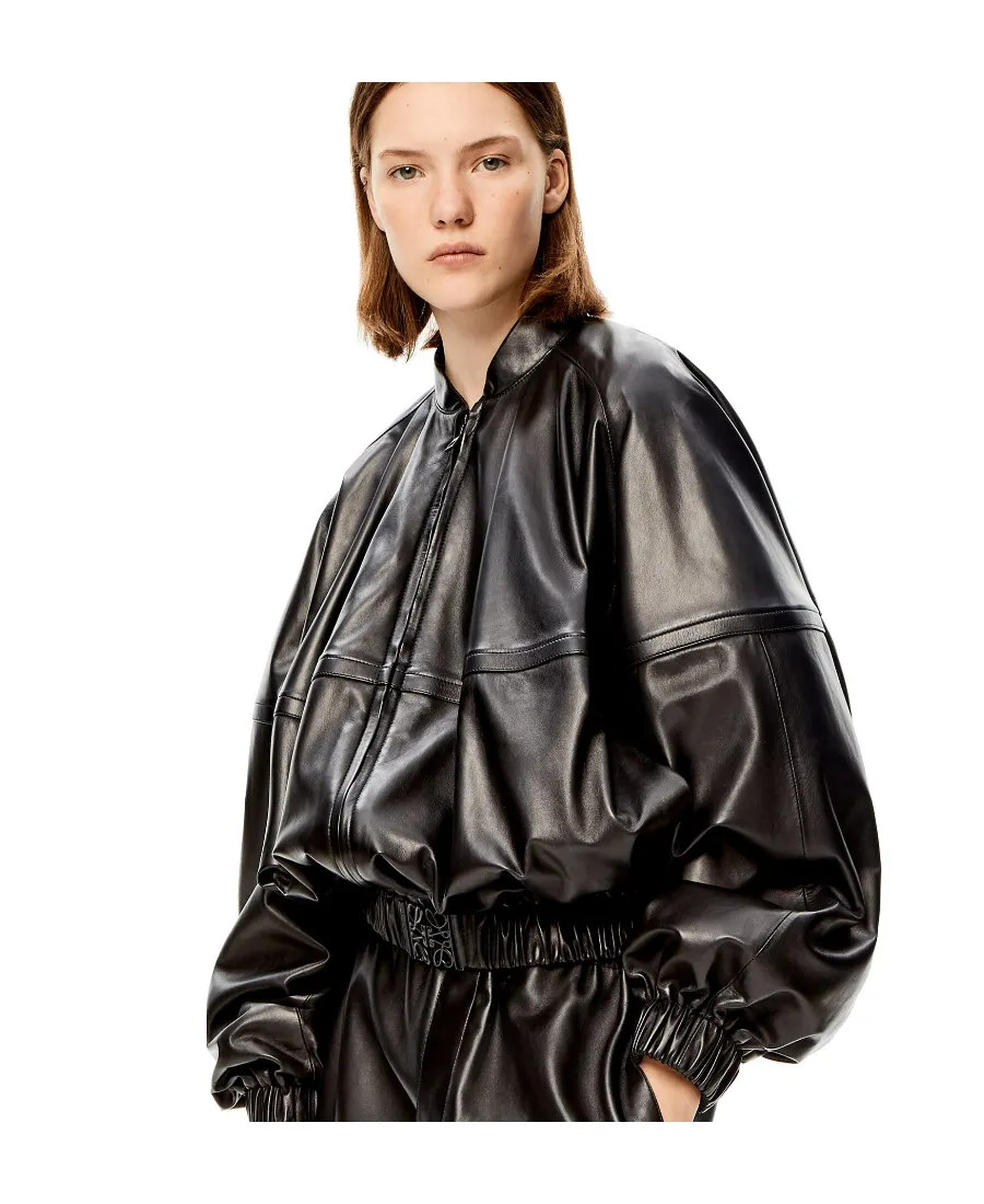 Bomber Jacket In Nappa