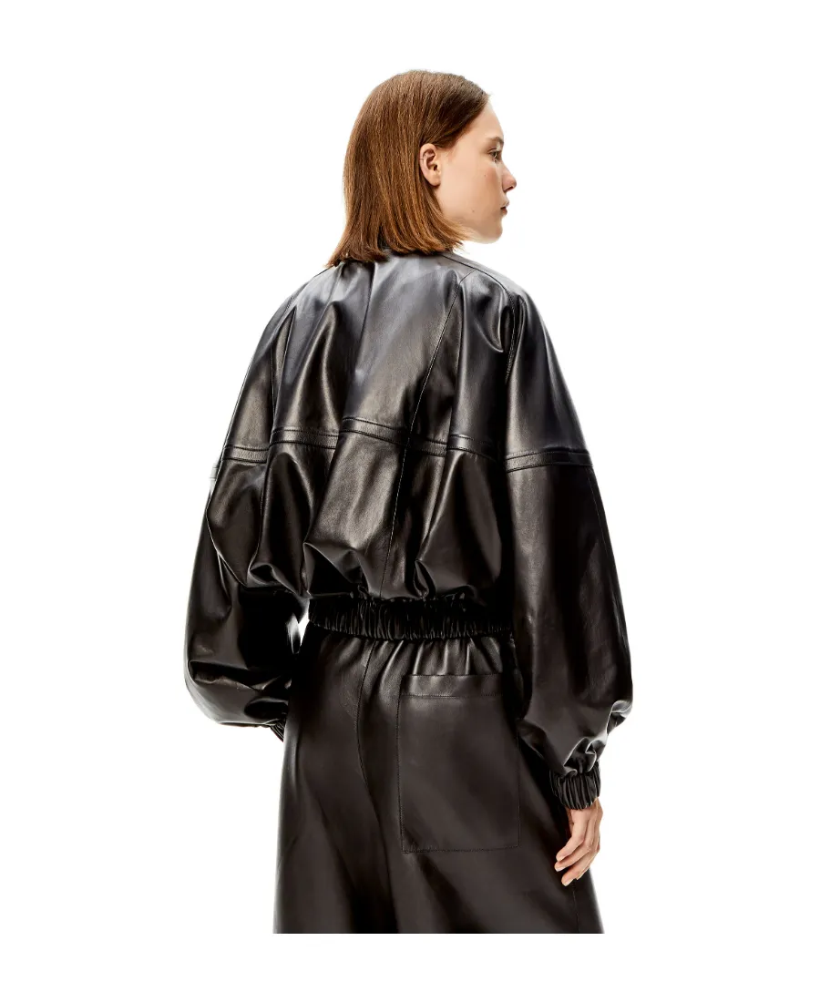Bomber Jacket In Nappa
